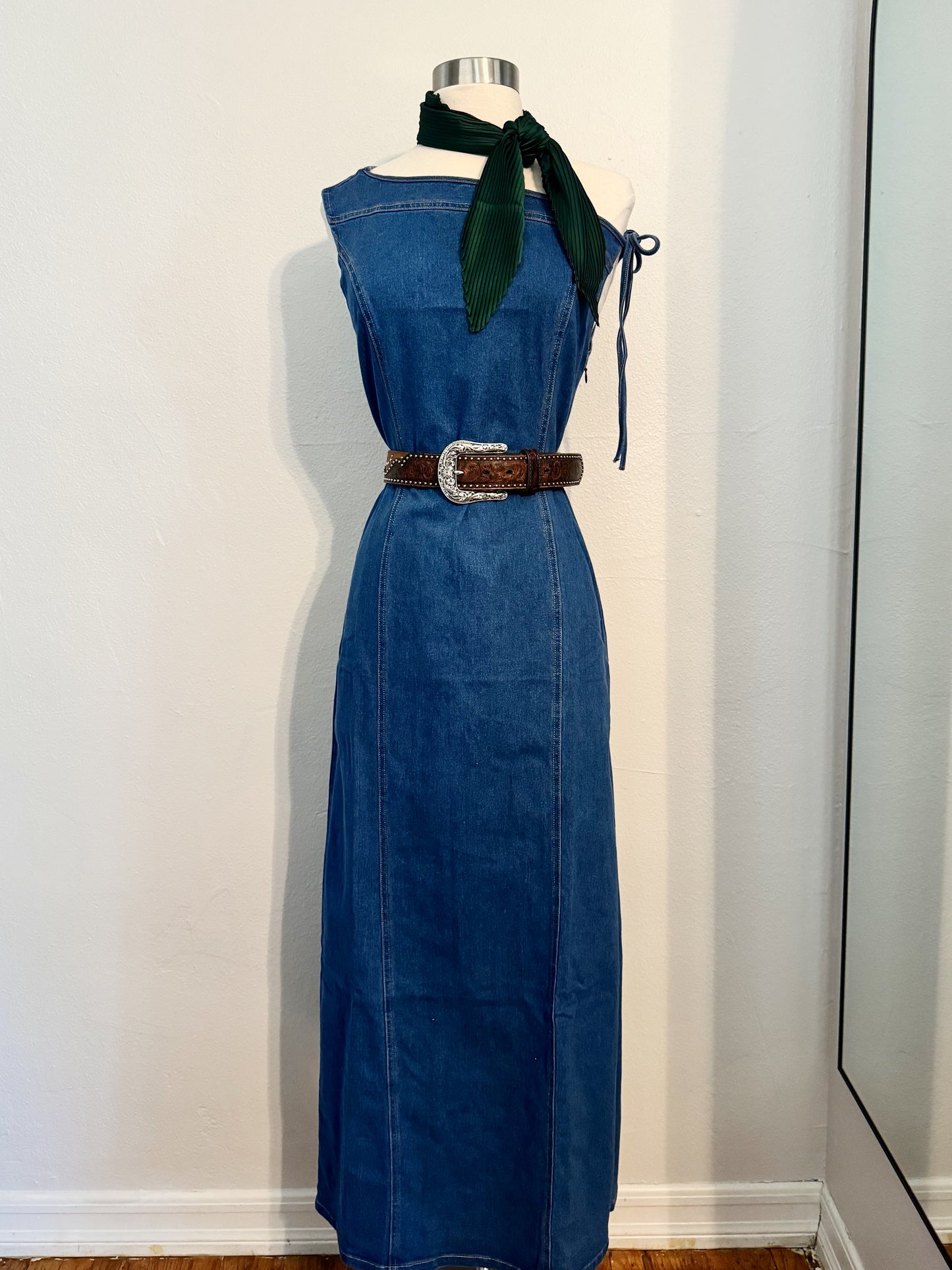 Jackie Denim Midi Dress