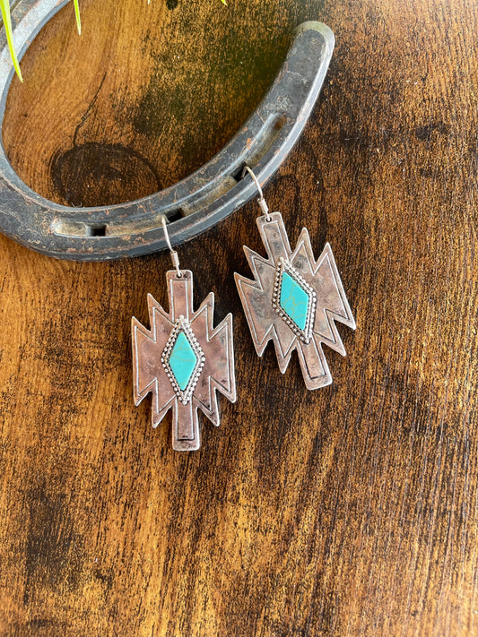 Aztec Earrings
