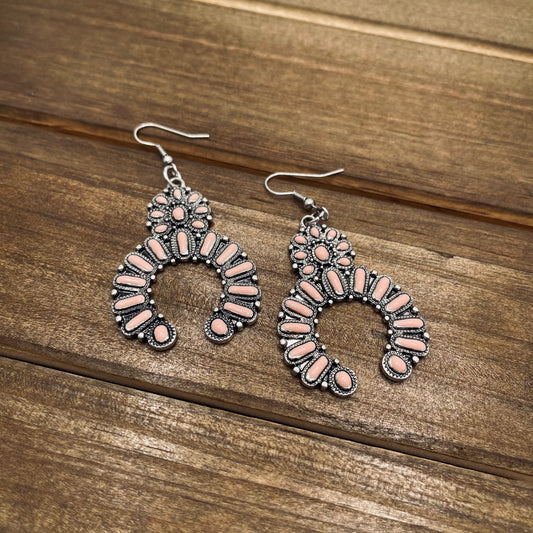 María Earrings - Pink
