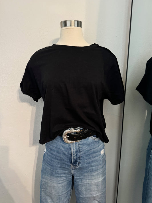 Basic Cropped Tee