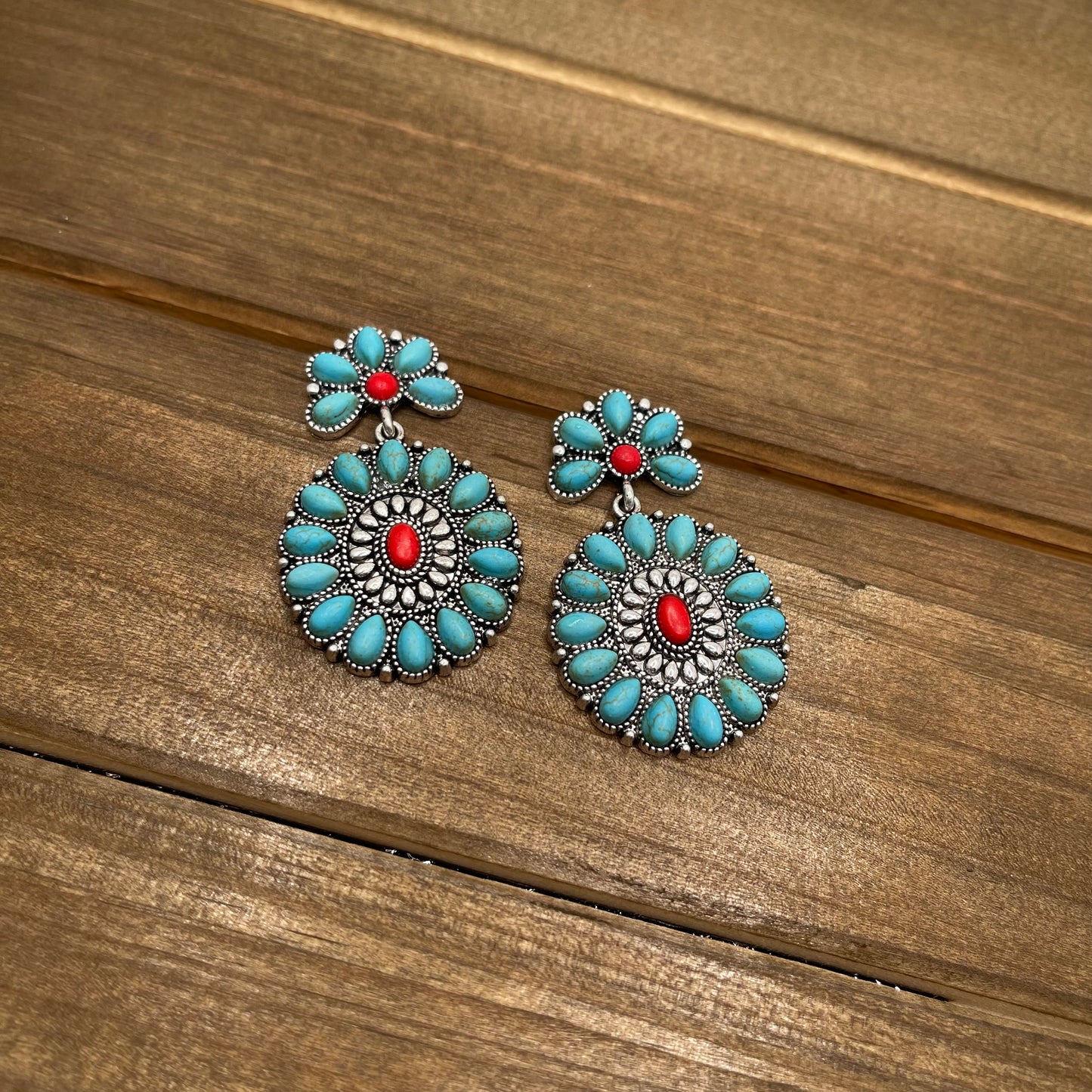 Nichole Earrings - Turquoise
