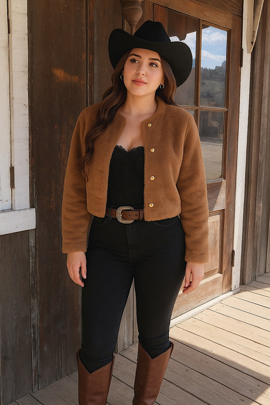 Valentina Faux Fur Blazer