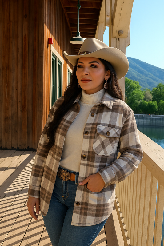 Amaya Plaid Jacket