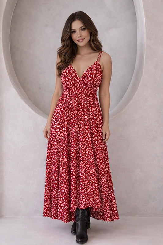 Kaylene Floral Maxi Dress