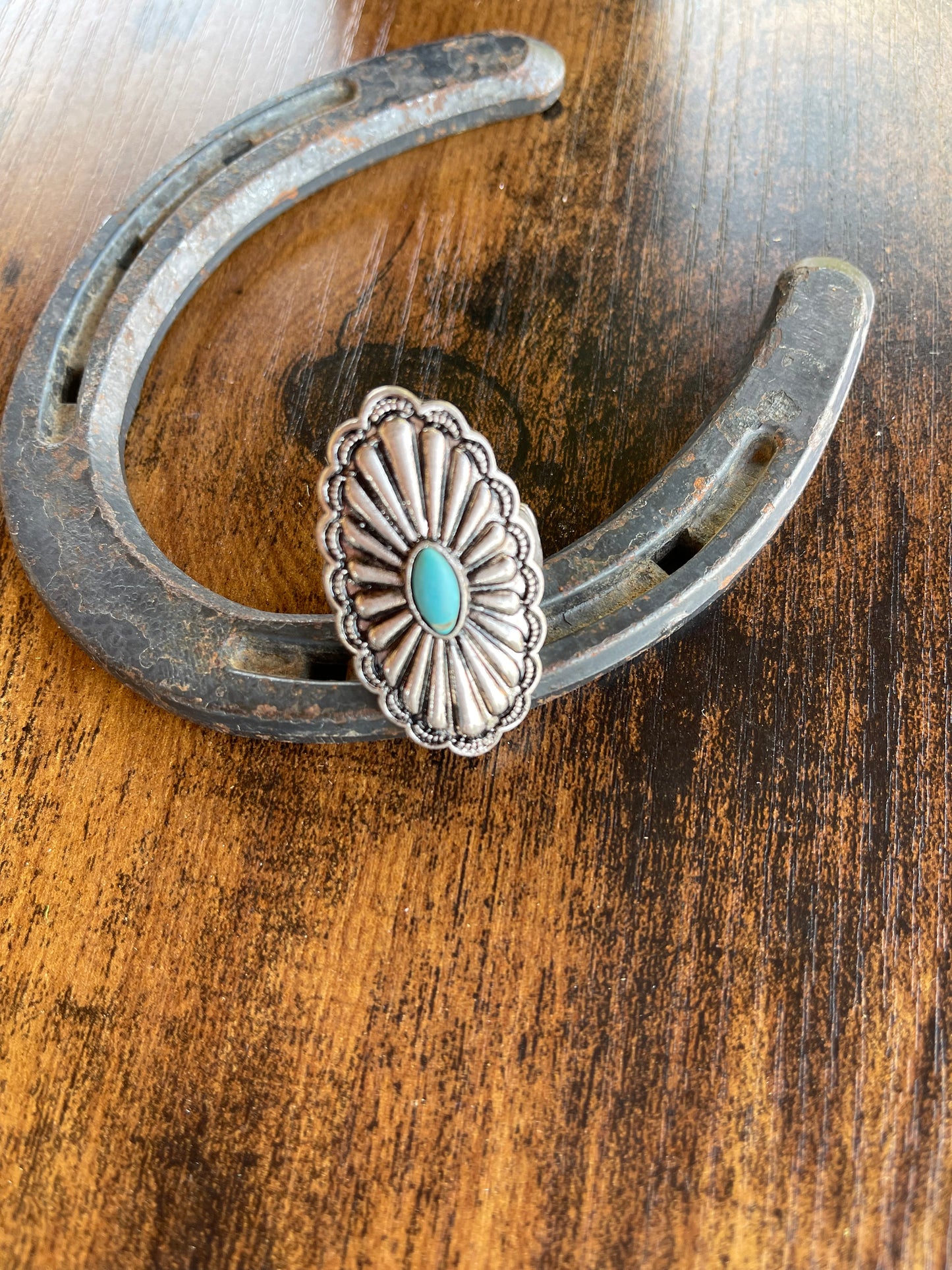 Lupita Shell Stone Ring
