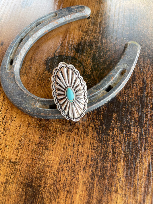 Lupita Shell Stone Ring