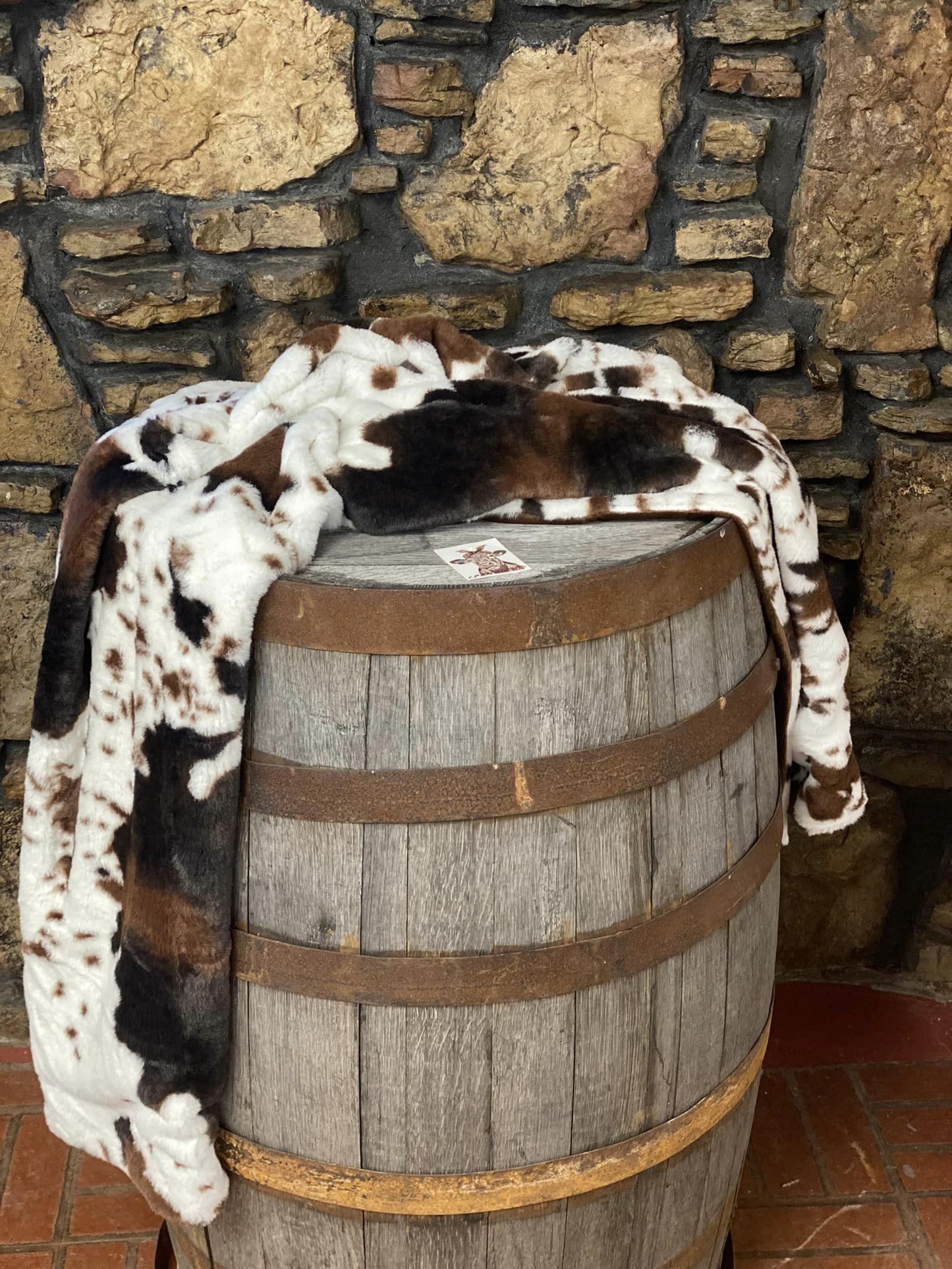 Cowprint Blanket
