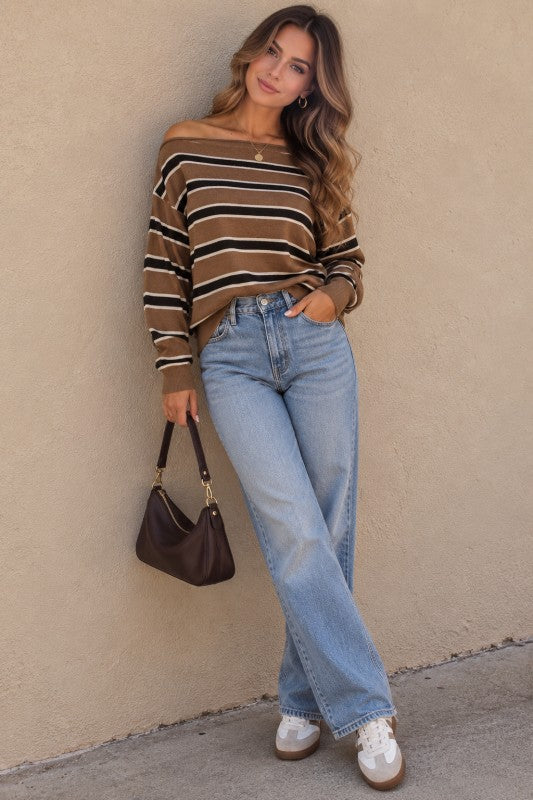 Alisa Striped Sweater