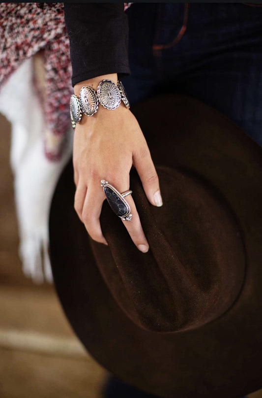 Daisy Stone Ring