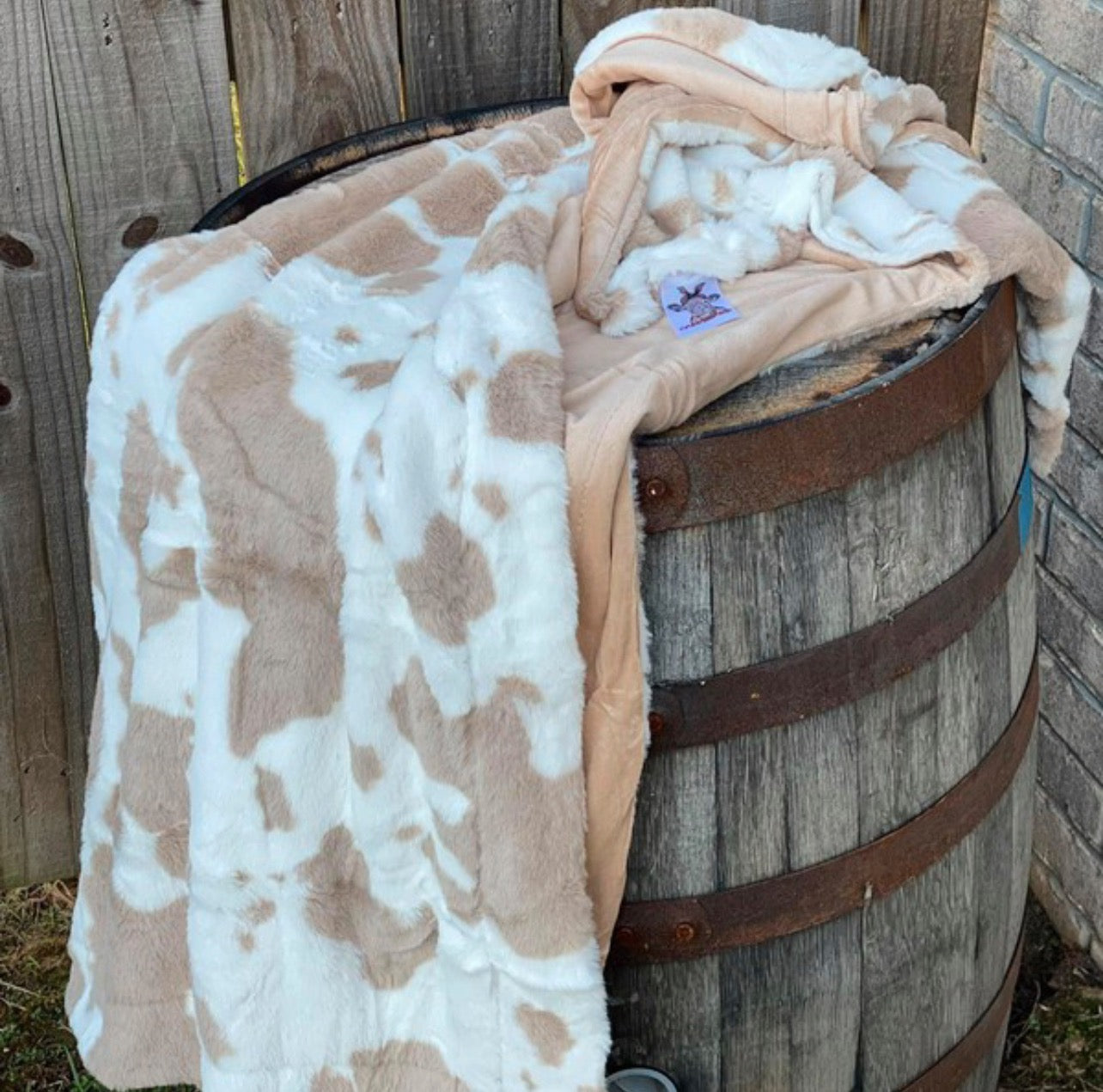 Cowprint Blanket