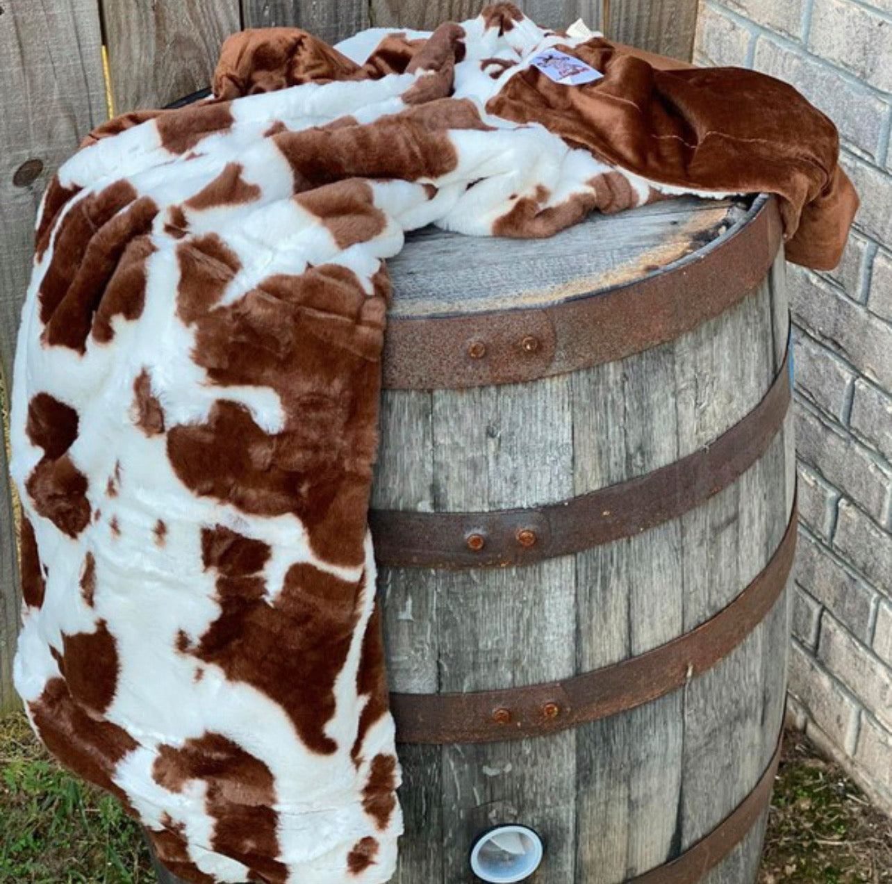 Cowprint Blanket