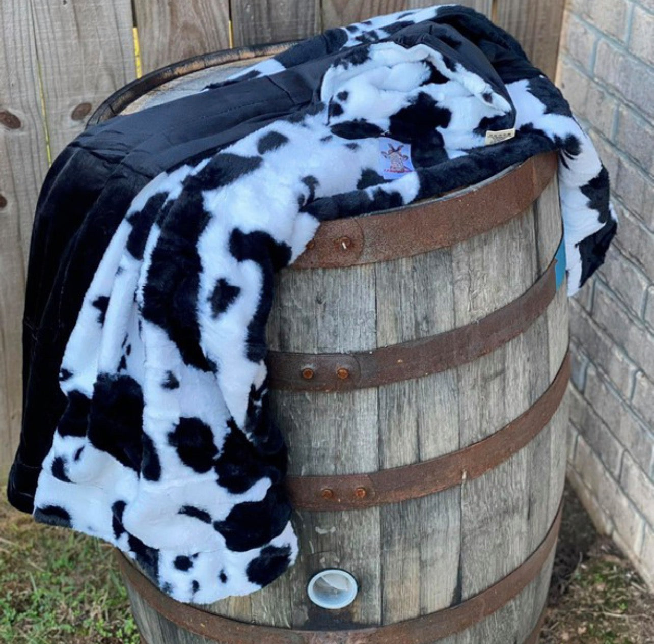 Cowprint Blanket